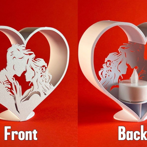 Romantic Candle Holder tealight new, 15 cm height