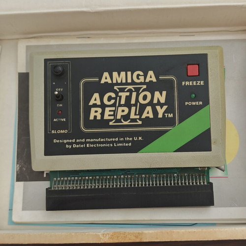 Amiga 500/500+ Action Replay 2 hardware, like new, complete set