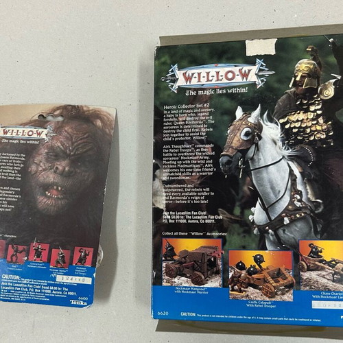 Tonka 1988 Willow Heroic Collector Set 2 and Troll Evil Creature new