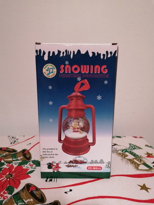 Χριστουγεννιάτικο διακοσμητικό με φωτισμό και μουσική καινούργιο