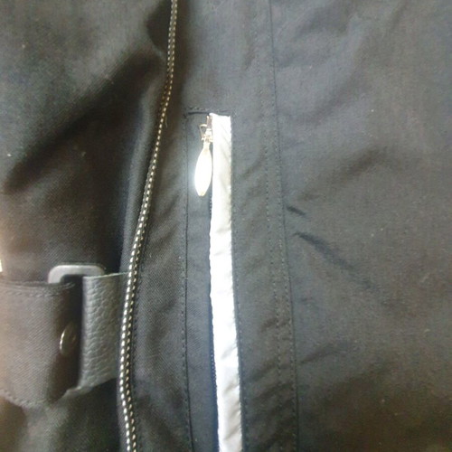Colori motorcycle jacket black large size like new