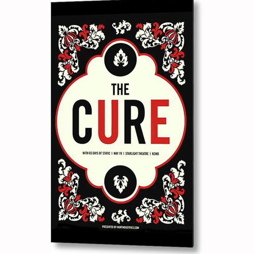 The Cure poster new, 20cm x 30cm, international music scene