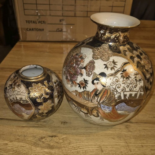 Chinese vases like new, pack of 2 pieces