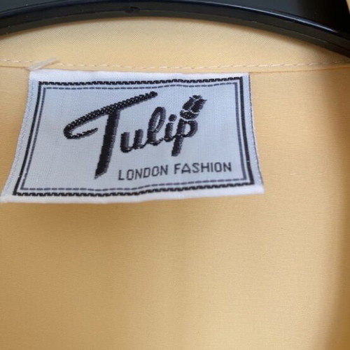 Tulip women's shirt soft yellow like new