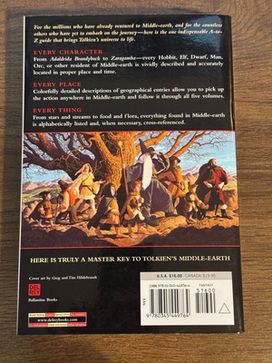 Tolkien's Complete Guide to Middle-earth like new