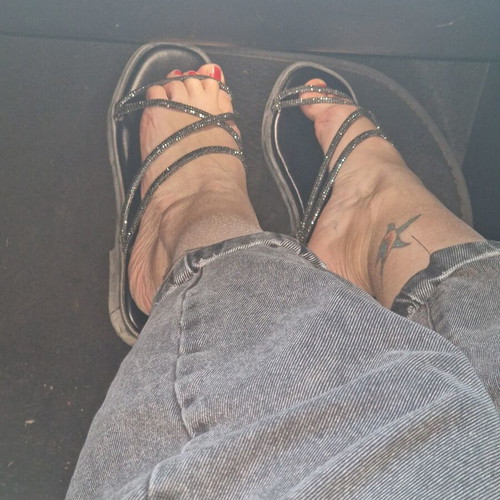 Women's sandals like new with rhinestones, size 37