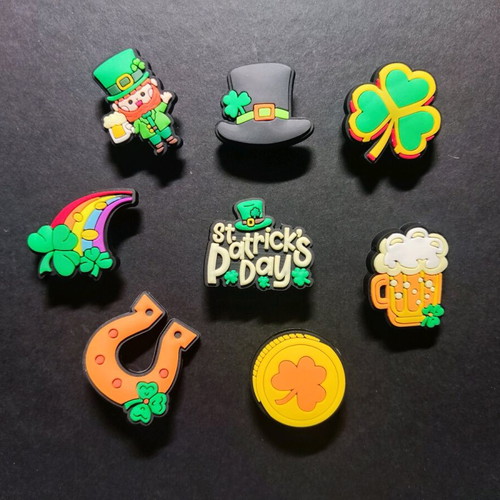 St Patrick's Day Crocs Charms set brand new