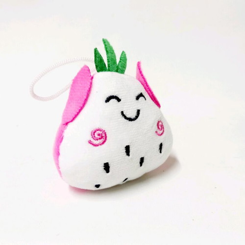 Plush Keyring Set Poop Dragon Fruit Little Yellow Duck New