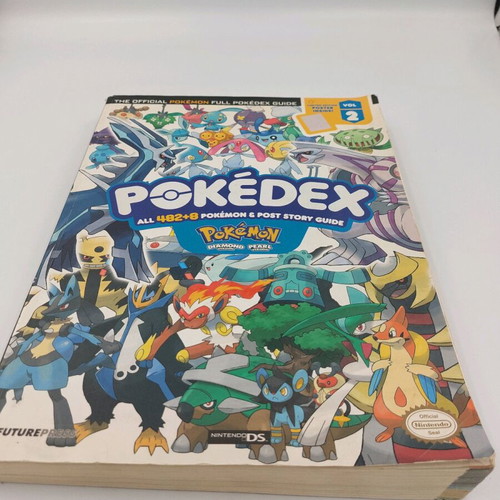 Official Pokemon Pokedex Guide Diamond and Pearl Version Vol. 2 used