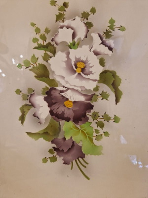 Vienna decorative tile antique like new, 28x44 cm