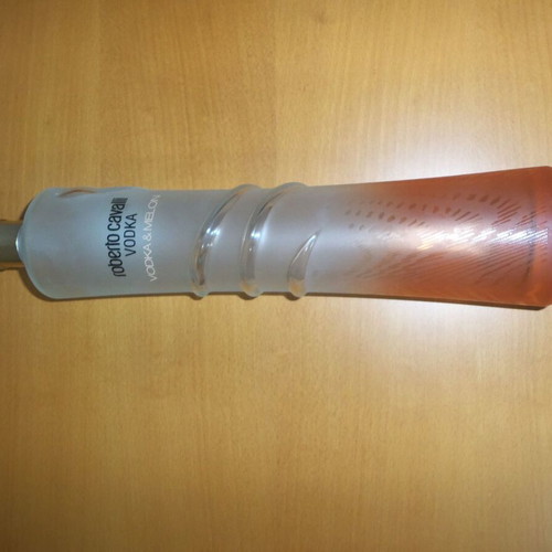 Roberto Cavalli vodka bottle 1L used, empty