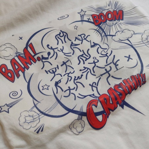 Boom white blouse like new, size M