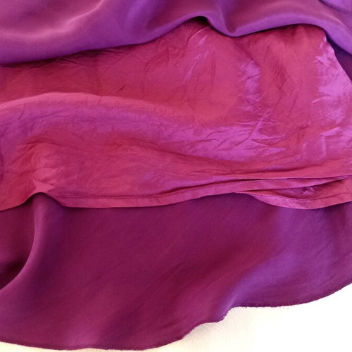 Short women's dress used, purple, size 50