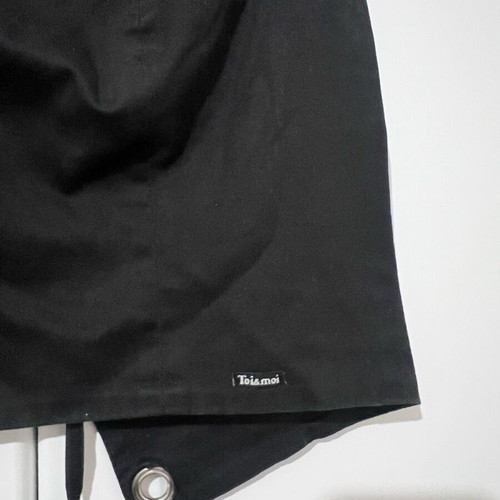 Toi&Moi black crop top like new, size L