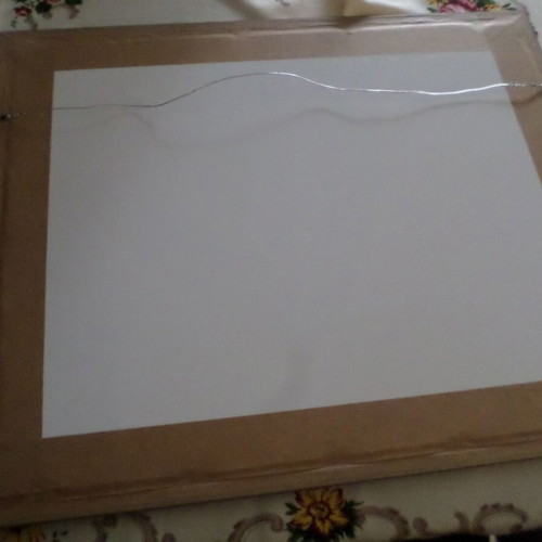 Egyptian papyrus with new frame