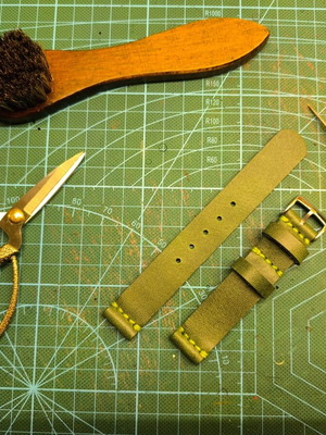 HANDMADE LEATHER WATCH STRAP