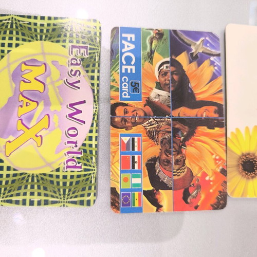 Speech cards like new, pack of 5 pieces