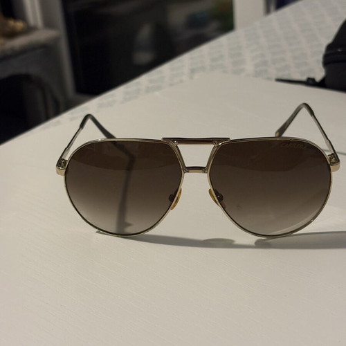 Carrera Turbo Aviator sunglasses with gold frame