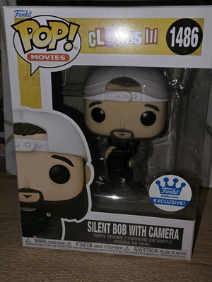 Funko Pop Silent Bob 1486 like new, Funko shop exclusive