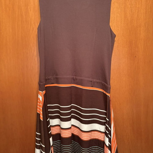 Summer dress like new, brown, size XL fitting smaller