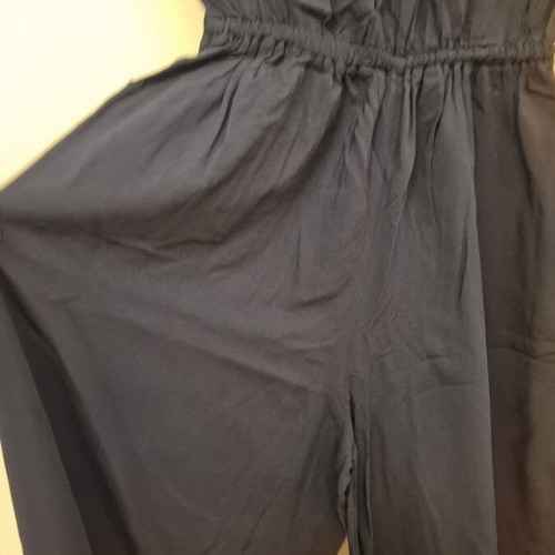 Regalinas one-piece jumpsuit blue size small like new