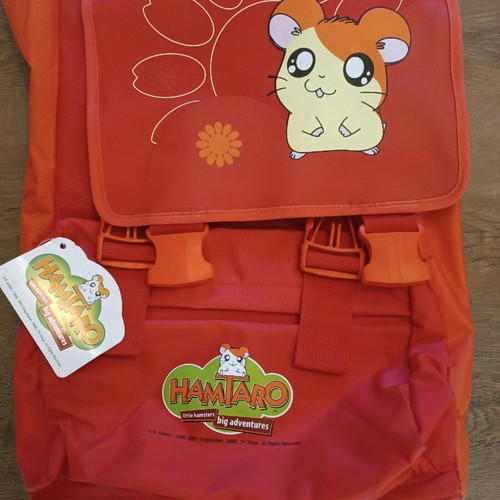 Hamtaro school backpack like new from early 2000s