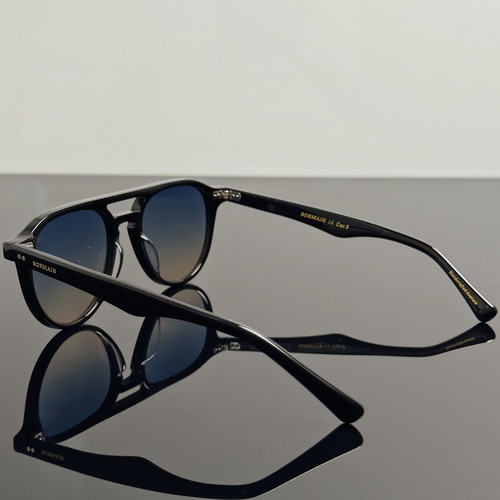 BorMain Sierra Gradient Lences UV400 Sunglasses new, black and blue