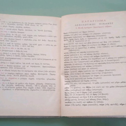 School Vocabulary Book used, good condition