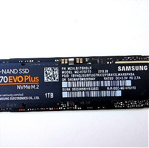 SAMSUNG V-NAND SSD 970 EVO Plus NVMe M.2 1TERABYTE