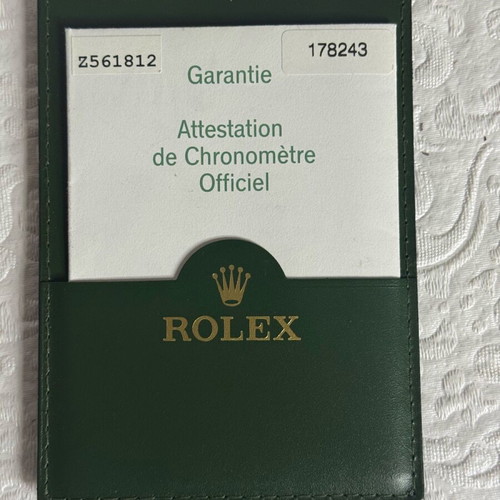 Rolex box authentic like new