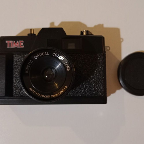 Time Magazine 35mm Camera used with Kinetic Optical Color Lens 50mm