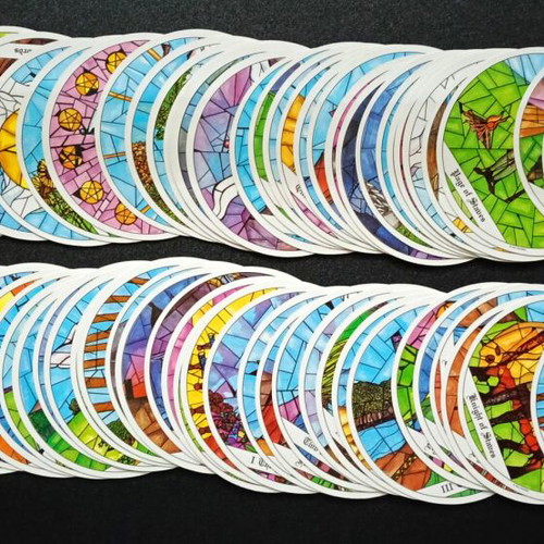 Tarot of the Cloisters deck like new, set of 78 cards