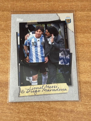 Topps Maradona Messi Argentina Team Set σαν καινούργιο