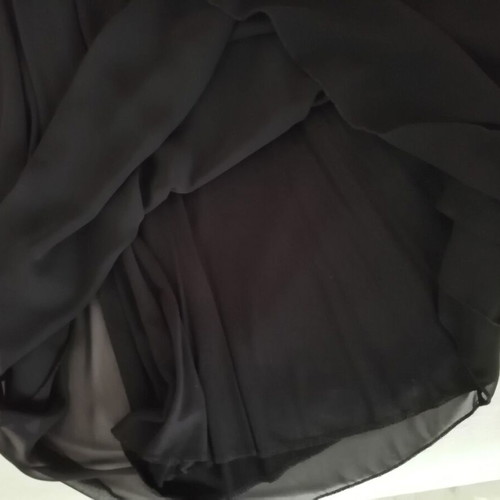 John Zack black sheer dress new, size Medium, Large