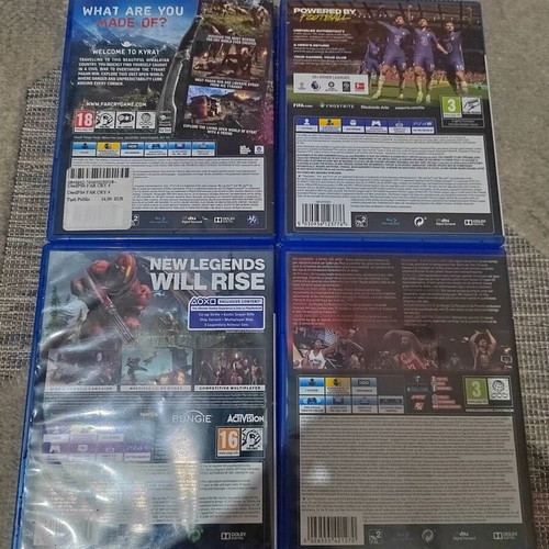 PlayStation 4 PS4 games bundle, 4 pieces