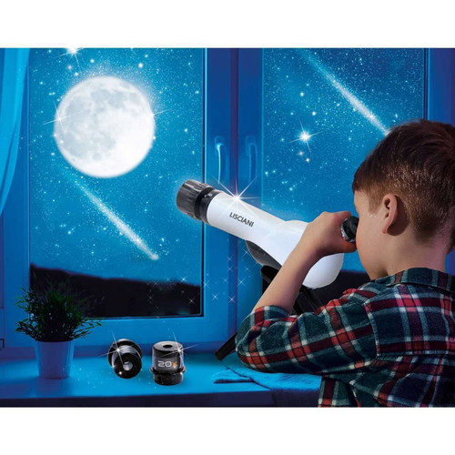 Lisciani Giochi Telescope new with 20x, 30x, 40x zoom and tripod