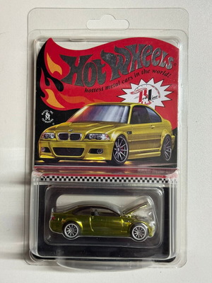 Hot Wheels RLC BMW M3 E46 gold като ново