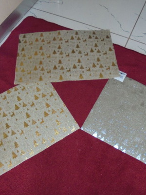 Christmas placemats new, set of 3 pieces