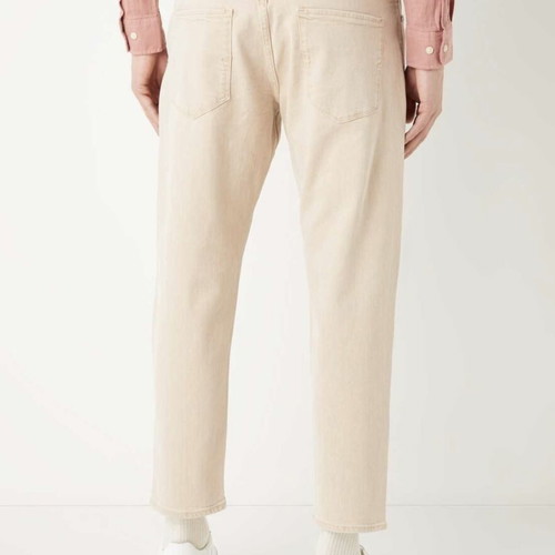 Selected Homme Aldo Relaxed Cropped Jeans new men's cotton pants