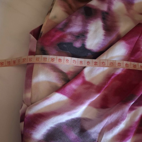 Karen Millen Silk Dress Like New, Multicolor, Size XL