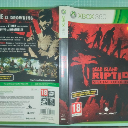 Dead Island Riptide Xbox 360 game