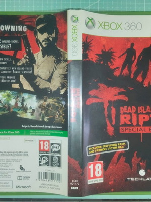 Dead Island Riptide Xbox 360 game