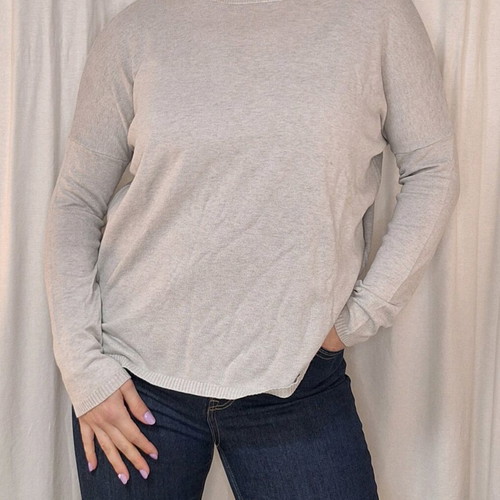 Beige Zara blouse thin like new, size M