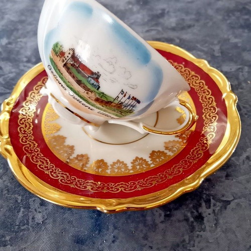 Rudolf Wachter Bavaria Germany collectible cup and saucer 1927-1970