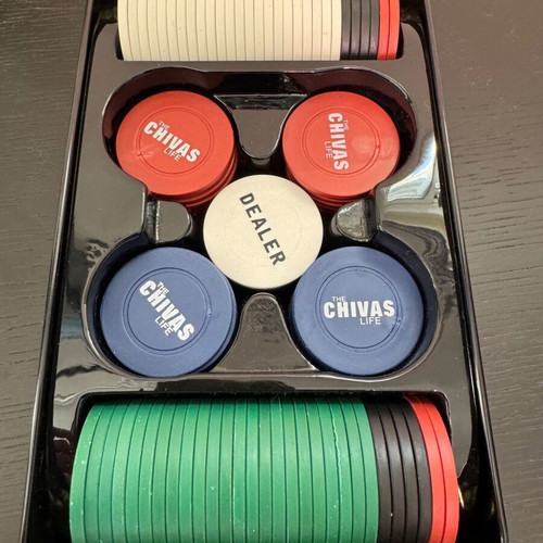 Poker Set from Status magazine like new
