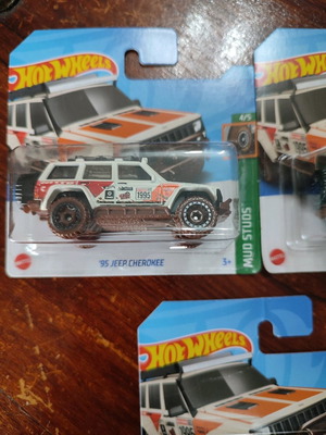 Hot Wheels Jeep Cherokee 95 Treasure Hunt με τσαλακωμένη συσκευασία