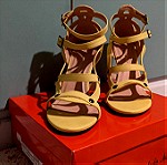  ΑΦΟΡΕΤΟ Γυναικείo πέδιλο 𝗔𝗻𝗱𝗿𝗲𝘀 𝗠𝗮𝗰𝗵𝗮𝗱𝗼 No43 - κίτρινο (Andres Machado sandals)