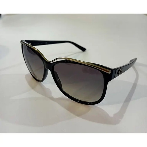 Gucci GG3155/S vintage sunglasses used, black and blue