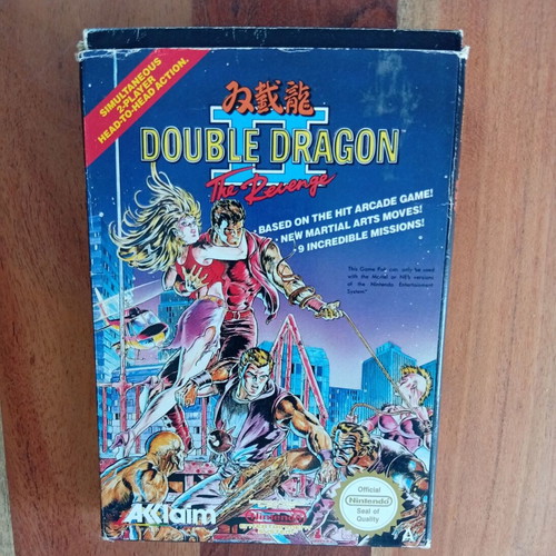 Nintendo NES Double Dragon 2 The Revenge used, complete in box