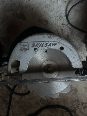 Circular saw used, works well
